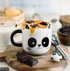 COFFRET 2023 MON ATELIER MUG CAKES PANDA